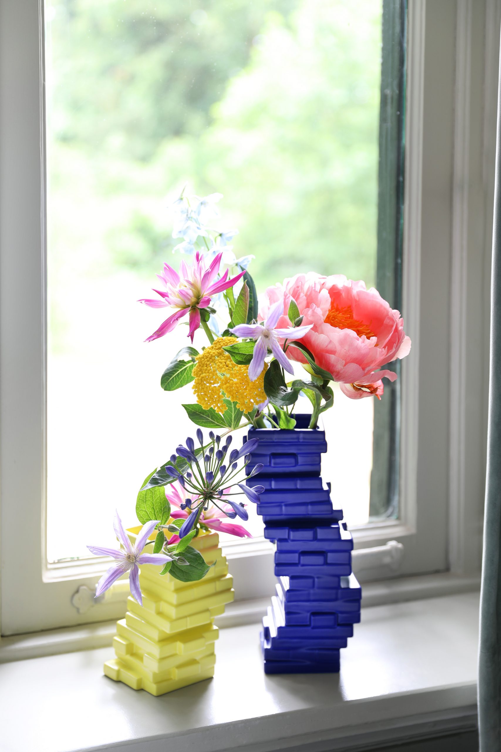 Klevering collection vase couleur fleurs