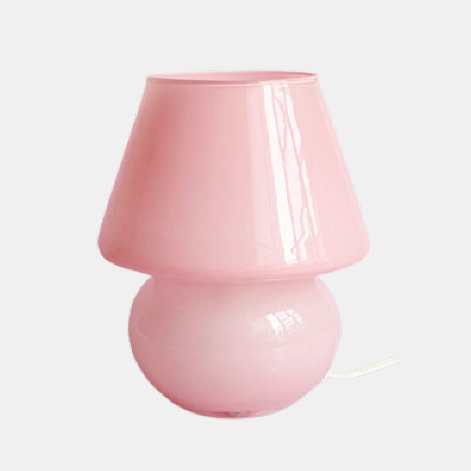 lampe champignon rose pâle ondine studio