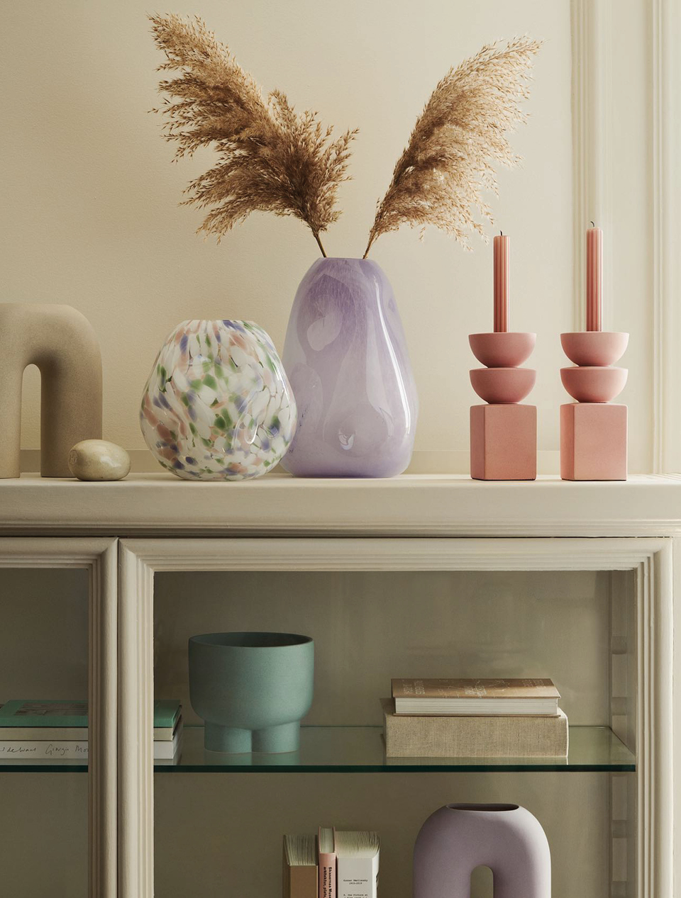 vase confetty violet © H&M Home